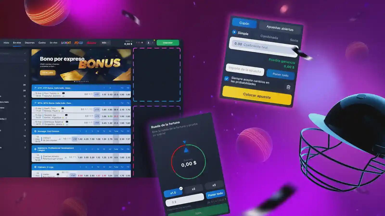 1Win Bet Bonus